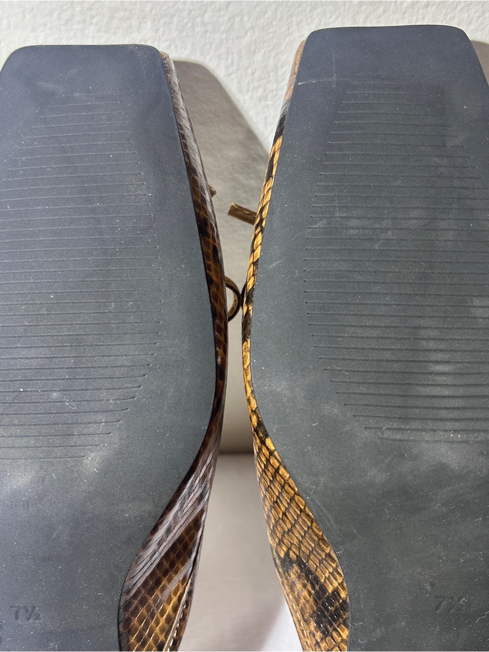 Matisse Basilio Snake Block Heels Mule  Women’s Shoes Size 7.5 - Picture 7 of 8